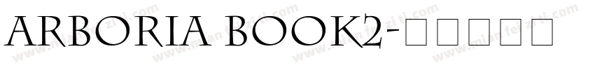 arboria book2字体转换